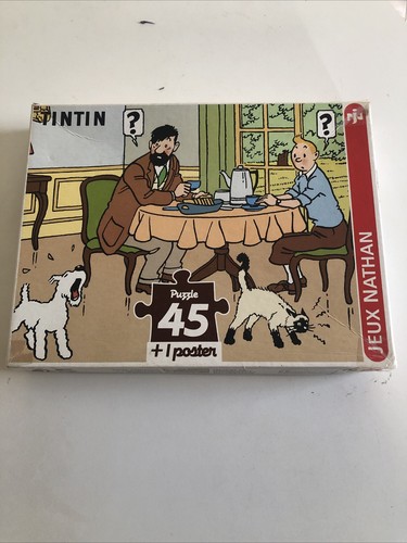 Jeu tintin puzzle complet - jeu,