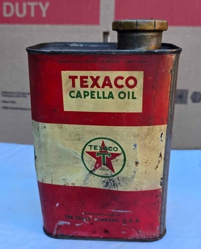 Vintage texaco capella oil - capella,