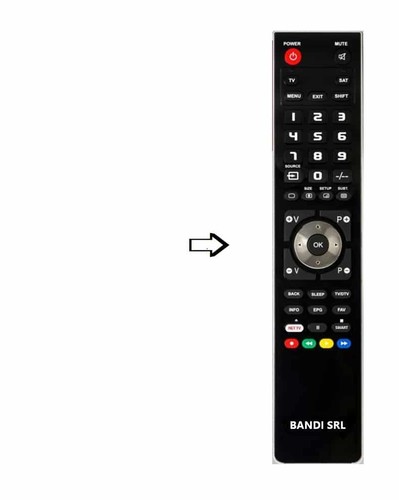 Télécommande compatible pour - télécommande,
