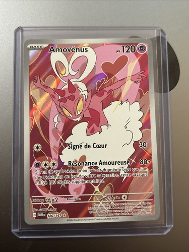 Carte pokémon amovénus - carte,