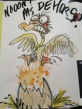 Autographe Ptiluc Bande Dessinée Amours Volatiles Dédicacée Dessinateur Auteur