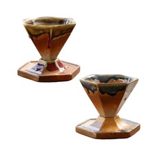 Tasse à café hexagonale