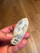 Magnifique racloir double néolithique  pas biface pas hache polie