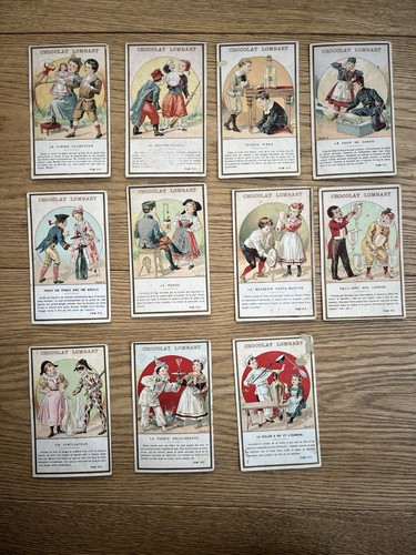 Lot cartes chromos - de,