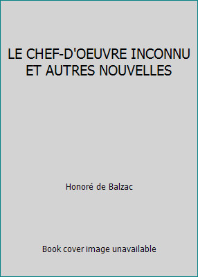 Chef oeuvre inconnu - inconnu, et