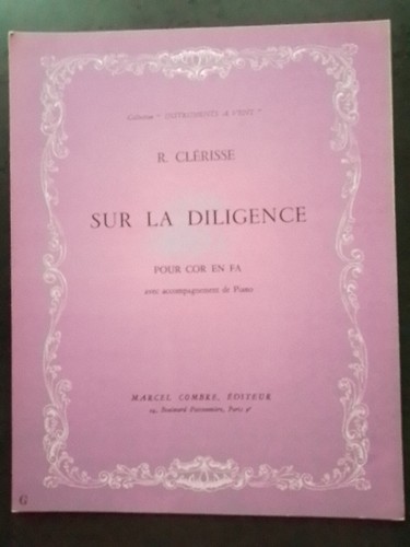 Partition robert clerisse - partition, /