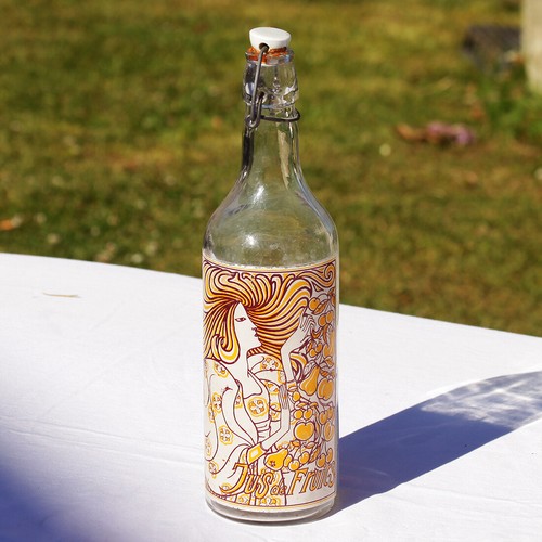 Ancienne bouteille jus - bouteille, de