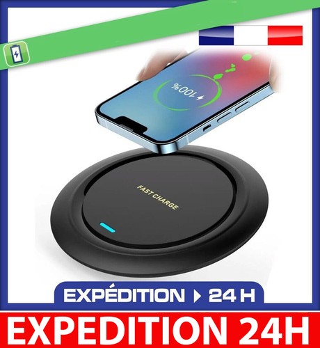 Chargeur sans fil rapide - rapide, 15w