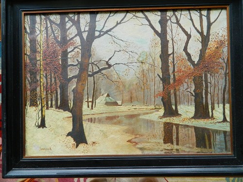 Tableau huile sur toile