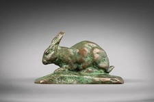 Lapin, oreilles dressées