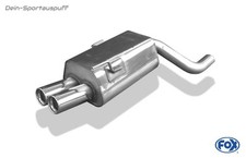 Fox Silencieux Sport Audi 80