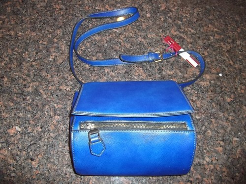 Tosca b2519 blue handbag purse - b2519,