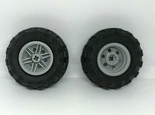 LEGO : 2x Roue pneu 56 x 26 - Réf 56145c02 - Set 8273 8049 5893 5885 70915 7636