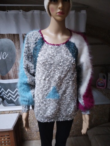 Superbe pull avec angora - superbe, anny