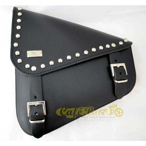 Sac latéral clous cuir - en,