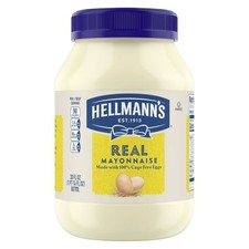 Fresh Real Mayonnaise 30oz Jar