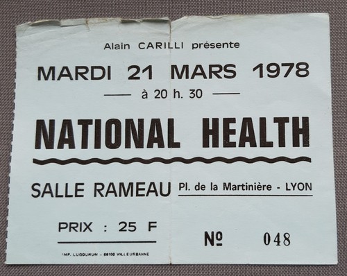 Ticket billet stub used - used, place