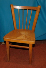Ancienne petite chaise signée - petite,