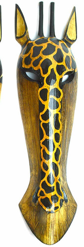 Jungle giraffe tribal wall - giraffe,