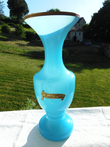 Ancien vase opaline de - ancien,