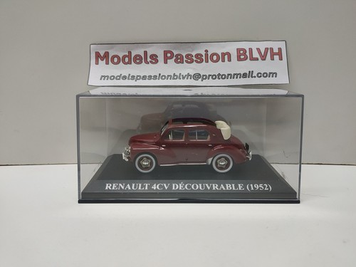 Renault 4cv découvrable 1952 - renault,