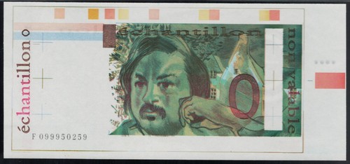 Billet essai echantillon - billet, d'essai