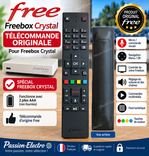 Télécommande originale free - télécommande,