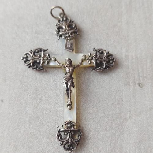 Ancien pendentif croix - ancien, pendentif,