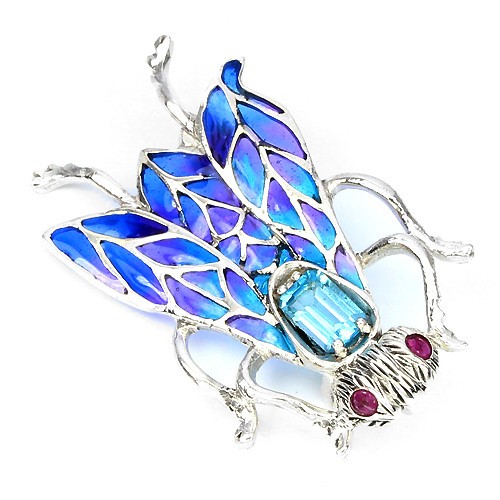 Magnifique broche argent 925