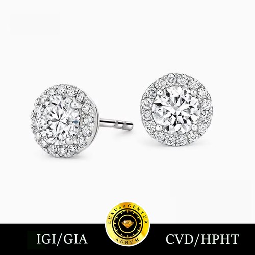 Diamond stud earrings 50ct - stud, 1.50ct
