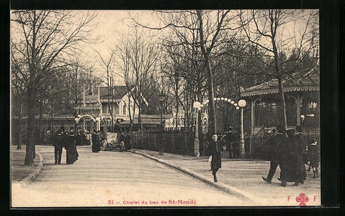 Cpa mandé chalet - cpa, st-mandé,