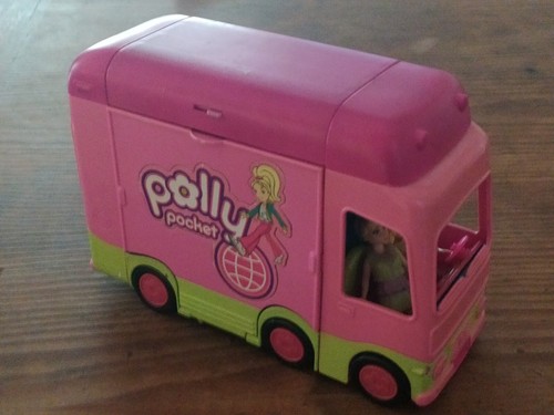 Polly pocket véhicule - véhicule, camping