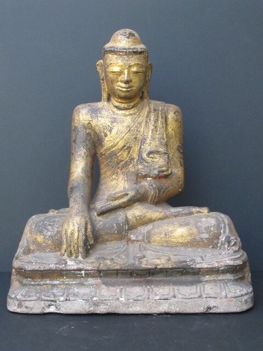 Ancien bouddha pierre - ancien,
