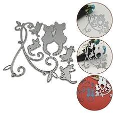 Matrices de d??coupe en m??tal ??l??gantes d??coratives pour chats pour artisana