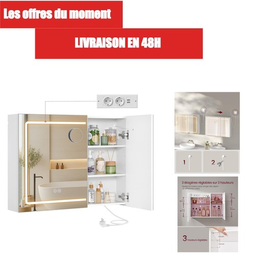 Vasagle armoire murale salle - armoire,