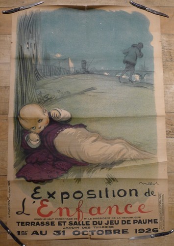 Poulbot affiche originale - f,