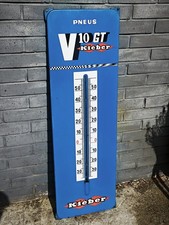 Plaque émaillée thermomètre