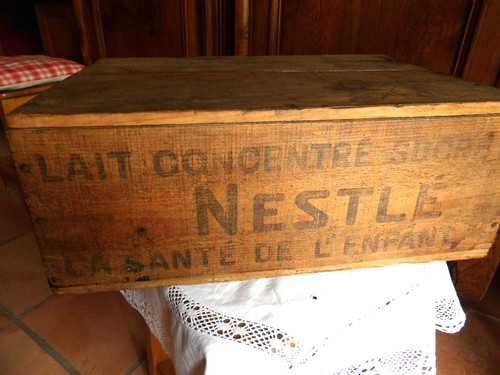 Ancienne boite bois - boite, en