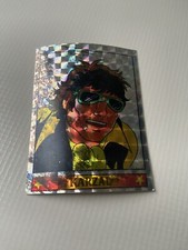 IMAGE STICKER AUTOCOLLANT VIGNETTE PANINI COBRA 1985 BRILLANTE D FOIL RARE TACHE