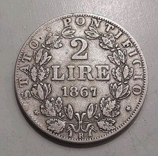 VATICAN - Monnaie de 2 lires