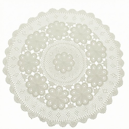 Napperon rond crochet fait - rond,