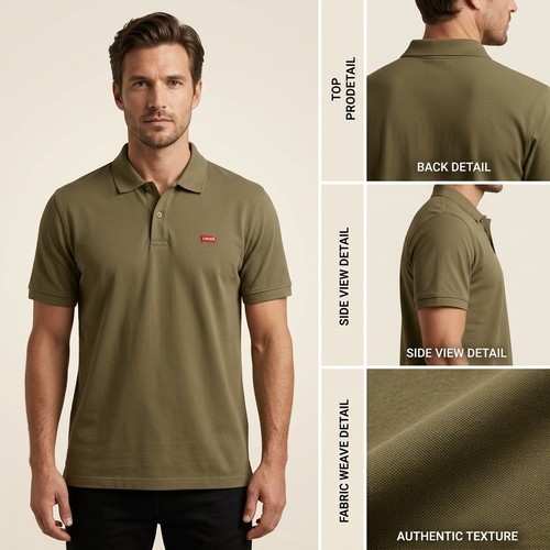 Men premium olive - premium, green