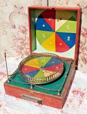 ANCIEN JEU de LOTERIE dans sa BOITE D'ORIGINE vers 1910