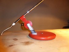 lampe articulee rouge aluminor annee 60 70