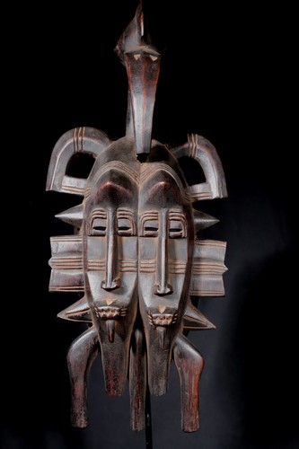 Art africain masque - africain, kpelie