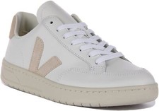 VEJA V-12 Cuir Sable Daim