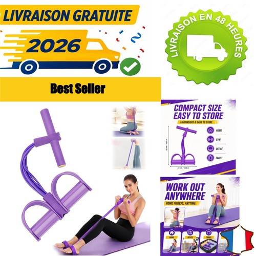 Bande élastique musculation - bande,