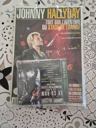 Johnny hallyday livret - *cd,