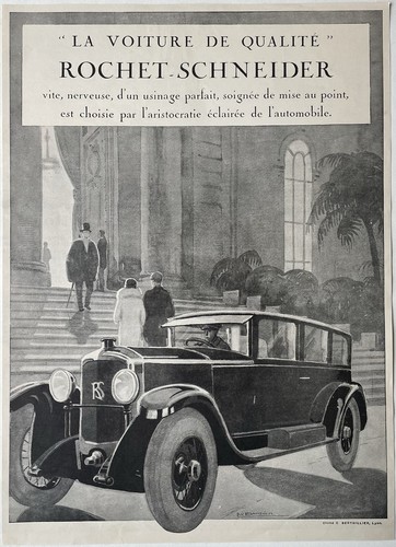 Affiche rochet schneider - rochet-schneider, “la