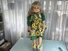 Poupée d'artiste légère Monika Peter poupée en vinyle 85 cm. Excellent état